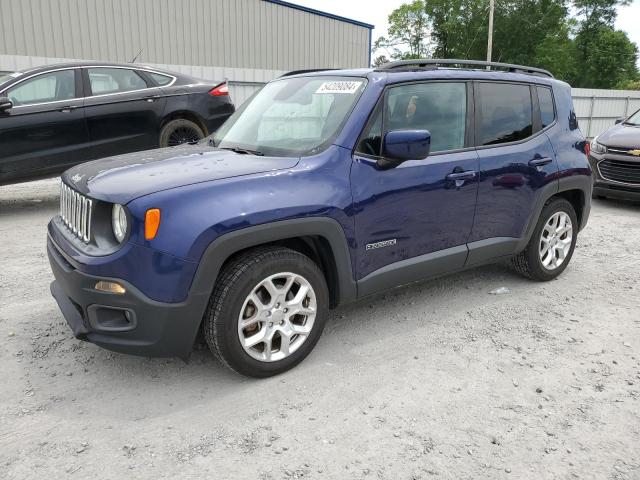 Продажа на аукционе авто 2017 Jeep Renegade Latitude, vin: ZACCJABB7HPF53992, номер лота: 54209084