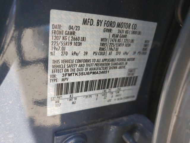 3FMTK3SU6PMA34651 Ford Mustang Mach-e Premium