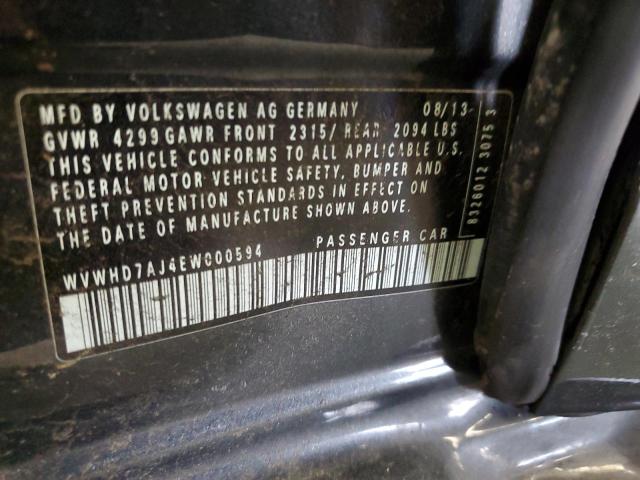 WVWHD7AJ4EW000594 Volkswagen GTI