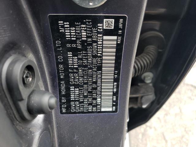 JHMFC1F39JX007075 Honda CIVIC EX