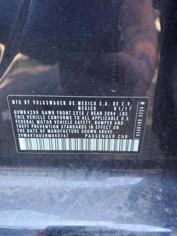 3VW447AU2HM040747 Volkswagen GTI S/SE