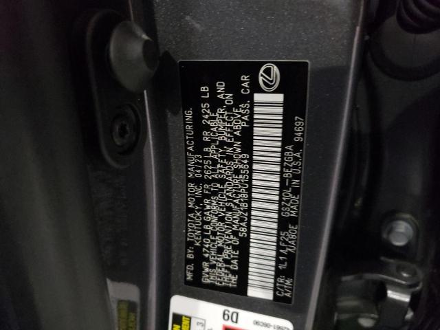 58AJZ1B18PU155649 Lexus ES 350 F-S