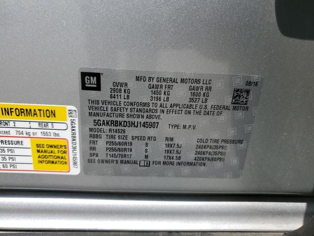 5GAKRBKD3HJ145907 Buick Enclave