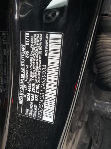 WDDSJ4GB1JN639034 Mercedes-Benz CLA 250 4MATIC