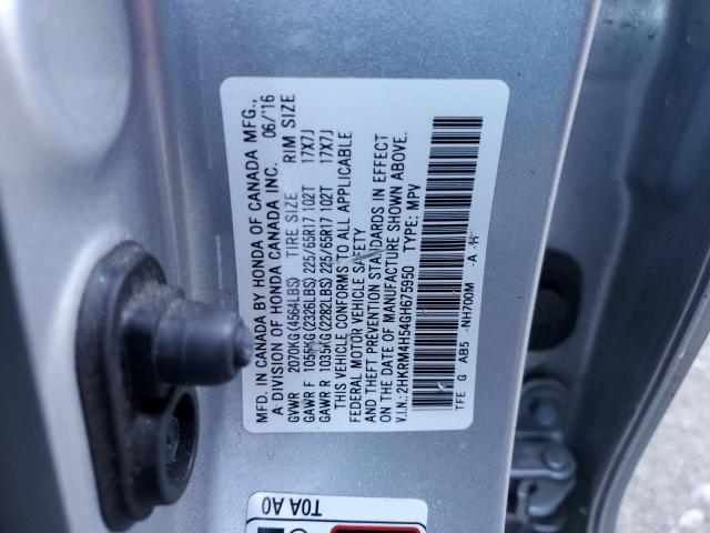 2HKRM4H54GH675950 Honda CR-V EX