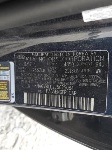 KNAGV4LD2J5025084 KIA OPTIMA PLUG-IN HYBRID