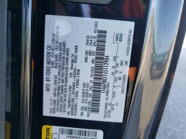 1FA6P8CF1J5112904 Ford MUSTANG GT