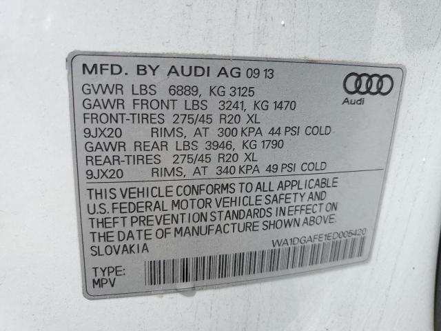 WA1DGAFE1ED005420 Audi Q7 Prestige