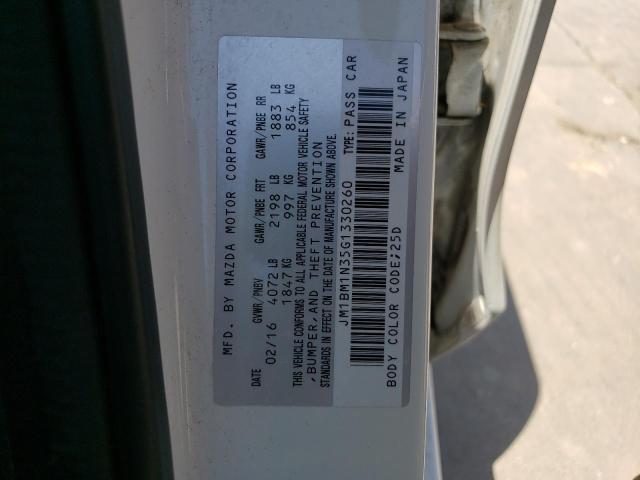 JM1BM1N35G1330260 Mazda 3 Grand Touring