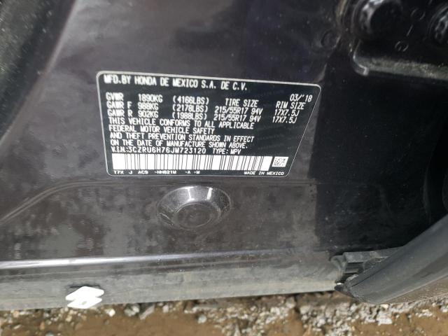 3CZRU6H76JM723120 Honda Hr-v Exl