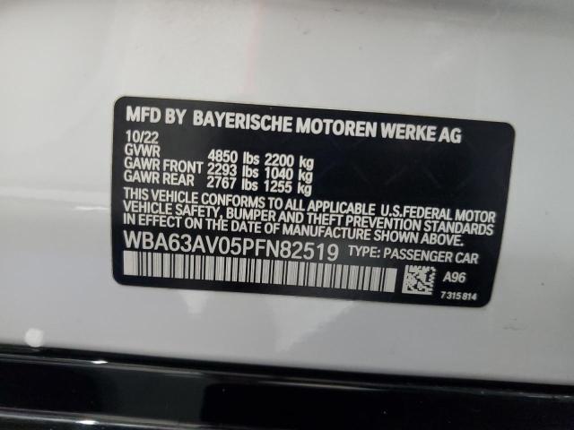 WBA63AV05PFN82519 BMW 430i Gran Coupe