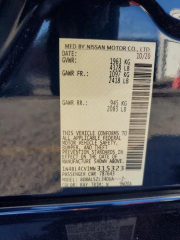 1N4BL4CV1MN315323 Nissan ALTIMA SR