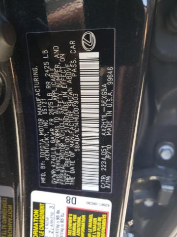 58ADA1C14MU007903 Lexus ES 300H