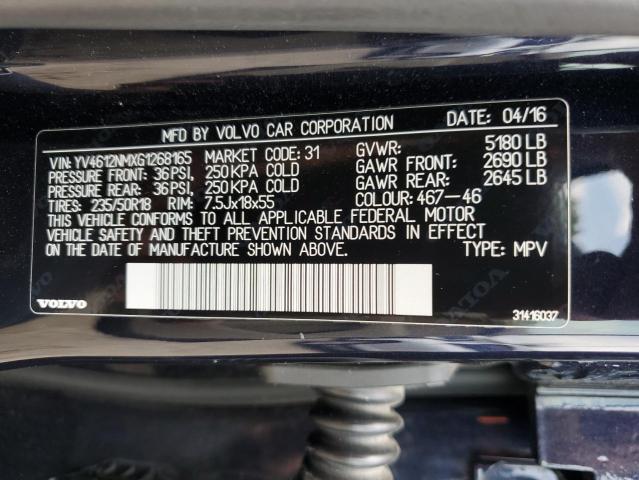 YV4612NMXG1268165 Volvo Xc70 T5 Platinum