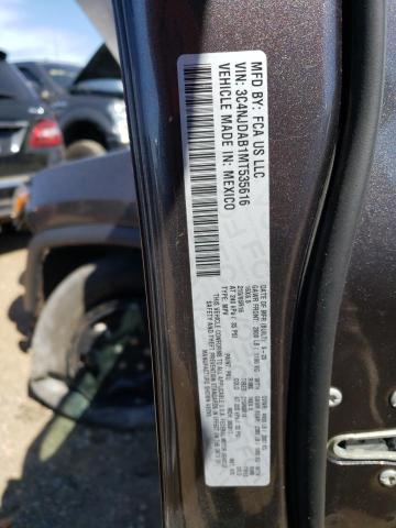 3C4NJDAB1MT535616 Jeep Compass Sport