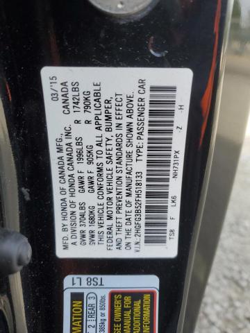 2HGFG3B52FH518133 Honda Civic Lx