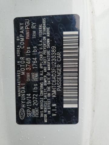 KMHTC6AD3FU233389 Hyundai Veloster