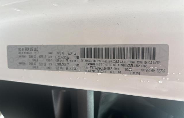 3C6TRVBGXJE104182 RAM Promaster 1500 1500 High