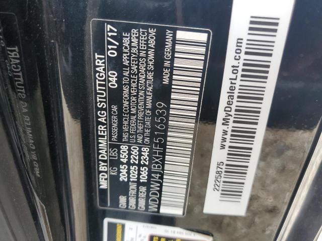 WDDWJ4JBXHF516539 Mercedes-Benz C 300