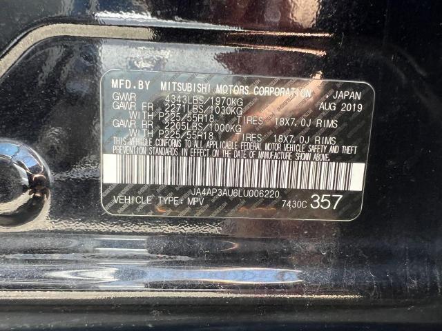 JA4AP3AU6LU006220 Mitsubishi Outlander Sport Es