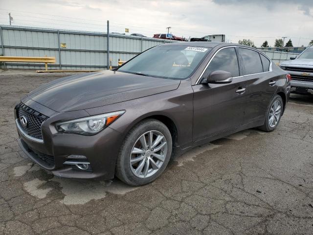 55373444 :رقم المزاد ، JN1BV7ARXFM397902 vin ، 2015 Infiniti Q50 Base مزاد بيع