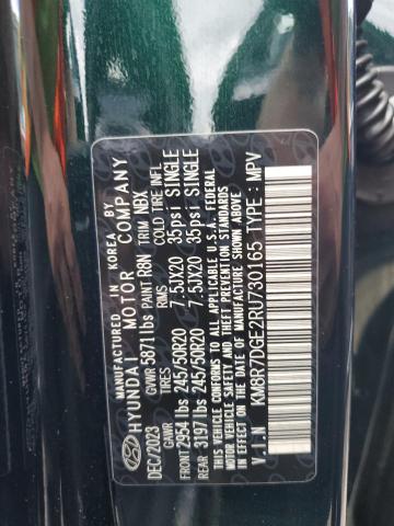 KM8R7DGE2RU730165 Hyundai Palisade Calligraphy