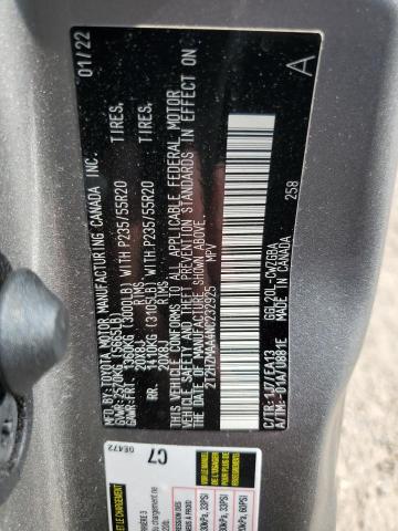 2T2HZMAA4NC232925 Lexus RX 350