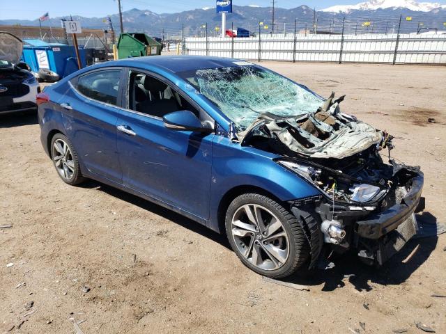 KMHDH4AE4GU476388 Hyundai ELANTRA SE