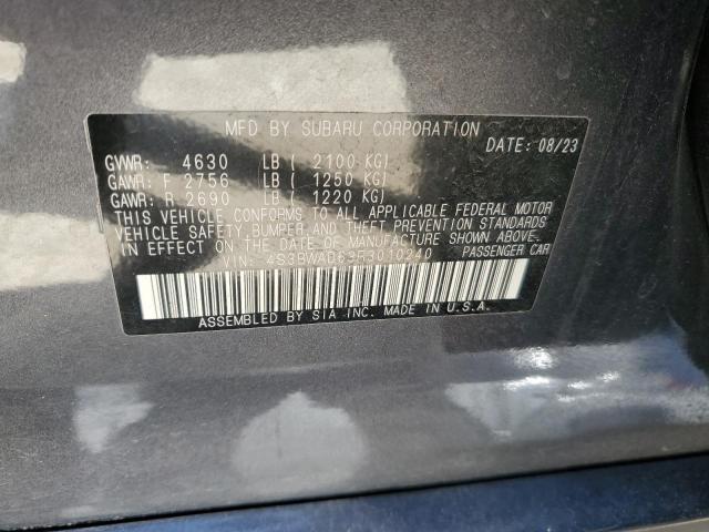 4S3BWAD63R3010240 Subaru Legacy Premium