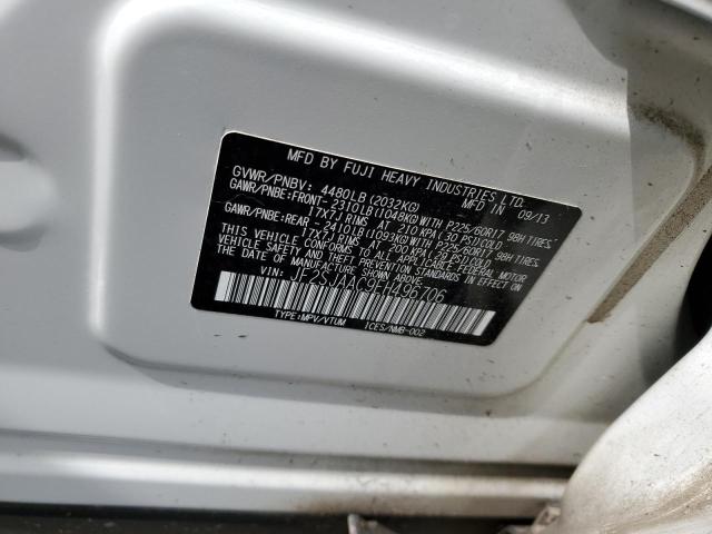 JF2SJAAC9EH496706 Subaru Forester 2.5i