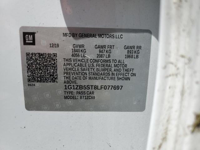1G1ZB5ST8LF077697 Chevrolet MALIBU LS
