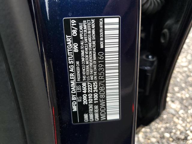 WDDWF8DB7LR539160 Mercedes-Benz C 300