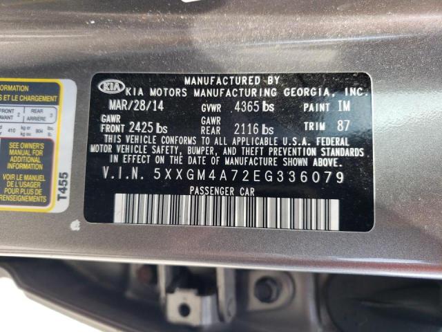 5XXGM4A72EG336079 KIA Optima Lx