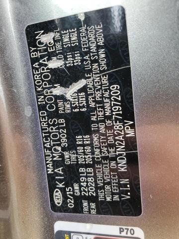 KNDJN2A28F7197209 KIA Soul