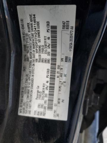 WF0DP3TH2G4114694 Ford FOCUS RS