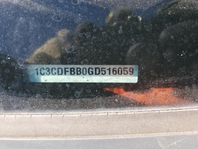 1C3CDFBB0GD516059 Dodge DART SXT