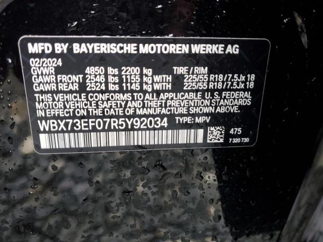 WBX73EF07R5Y92034 BMW X1 Xdrive28i