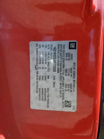 1GC1KXCG4EF179258 Chevrolet Silverado K2500 Heavy Duty Lt