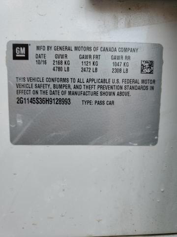 2G1145S36H9128993 Chevrolet Impala Premier