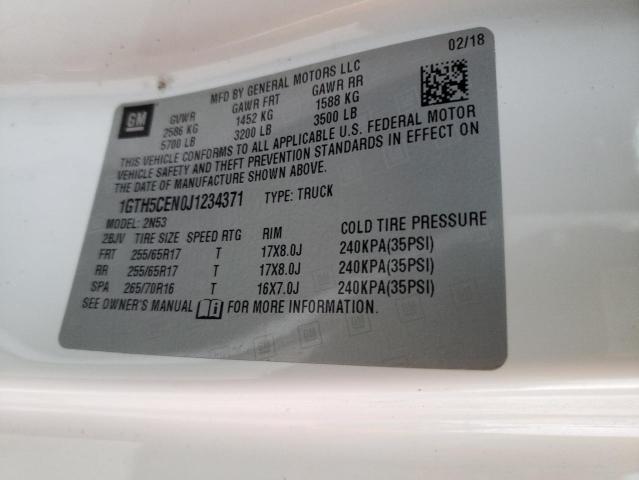 1GTH5CEN0J1234371 GMC CANYON SLE