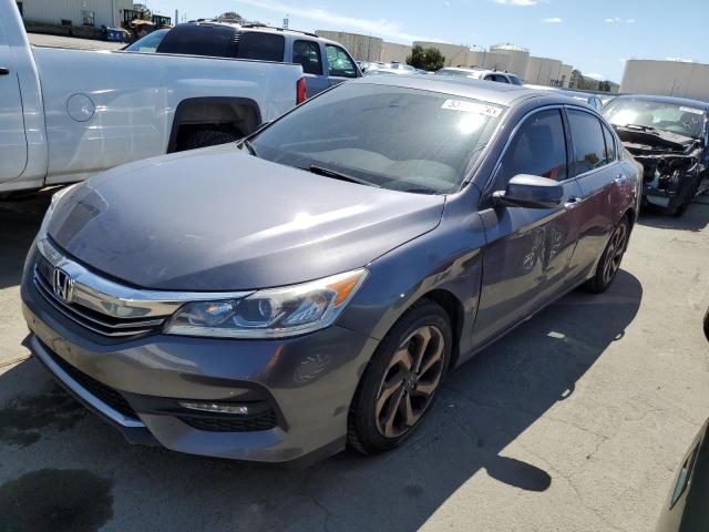 53455134 :رقم المزاد ، 1HGCR2F79HA185045 vin ، 2017 Honda Accord Ex مزاد بيع