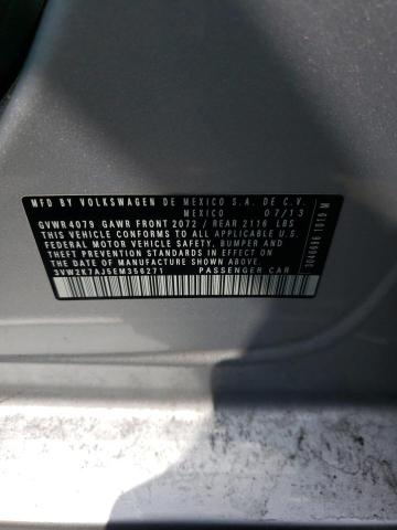 3VW2K7AJ5EM356271 Volkswagen JETTA BASE