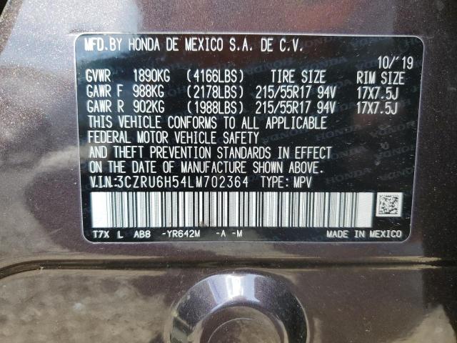 3CZRU6H54LM702364 Honda HR-V EX