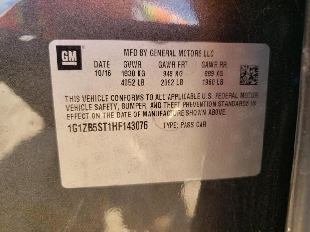 1G1ZB5ST1HF143076 Chevrolet MALIBU LS