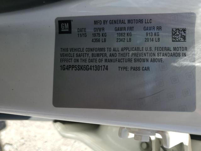 1G4PP5SK6G4130174 Buick Verano