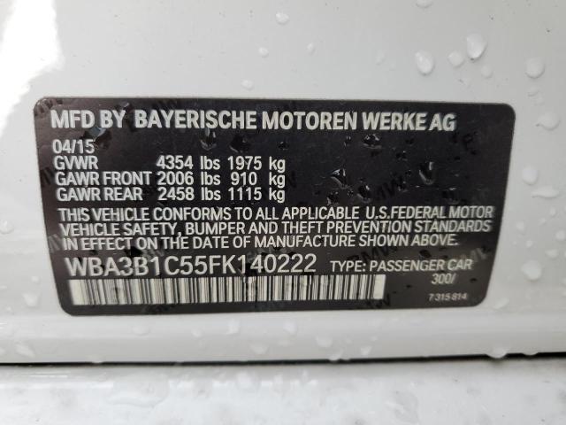 WBA3B1C55FK140222 BMW 320 I