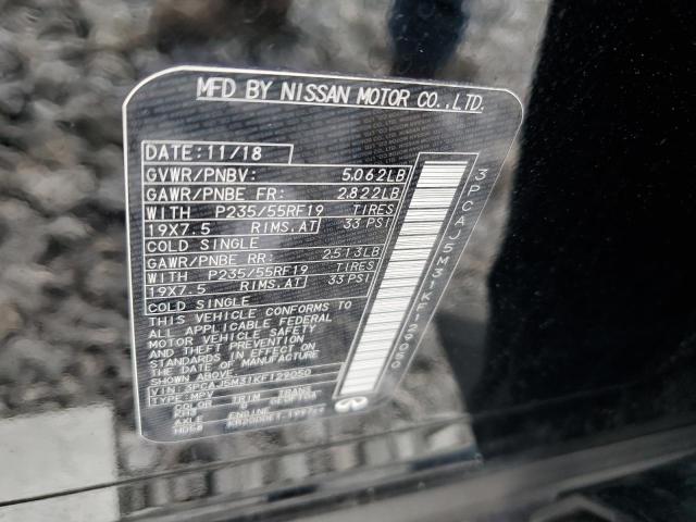 3PCAJ5M31KF129050 Infiniti Qx50 Essential