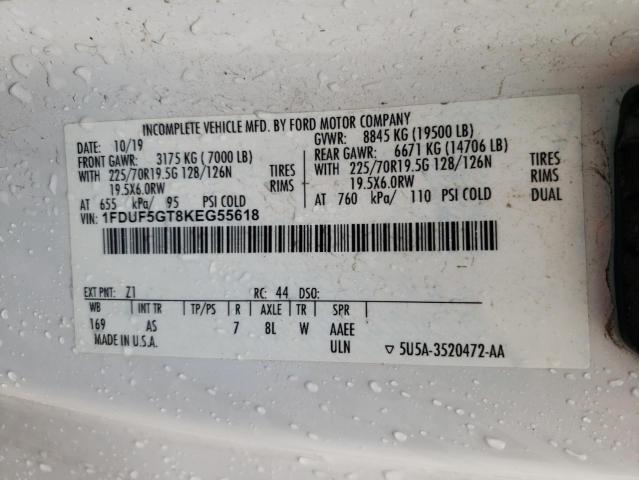 1FDUF5GT8KEG55618 Ford F550 Super Duty