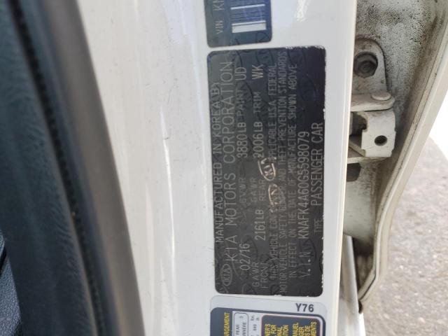 KNAFK4A60G5598079 KIA FORTE LX