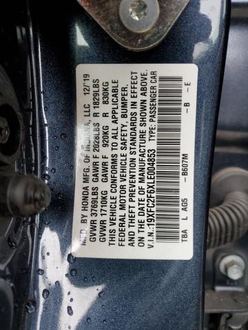 19XFC2F6XLE004853 Honda Civic Lx